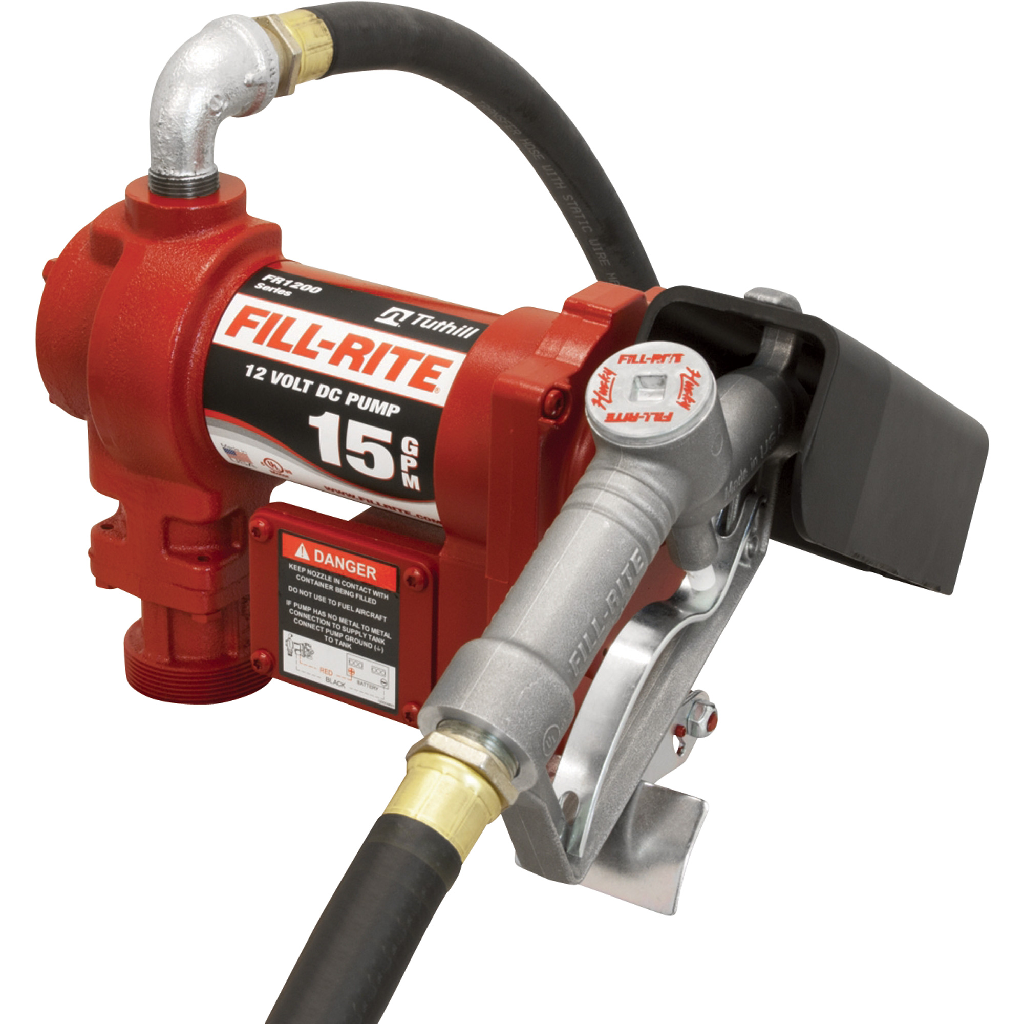 FILL-RITE Rotary Hand Pump Kit With Nozzle Spout | PETRO Industrial